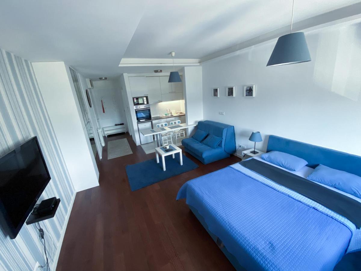 Apartment Azzurro Lux Belgrad Exterior foto